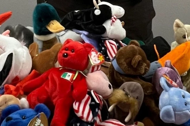 Morton County Sheriff's Office Receives Large Beanie Baby Donation
